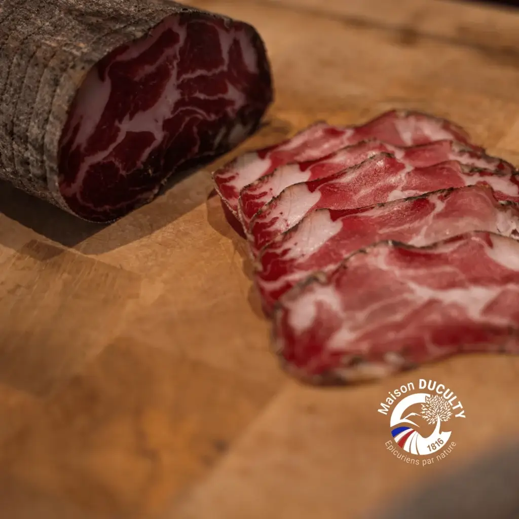Sapidum Maison DUCULTY inspiration Coppa, échine de porc séchée