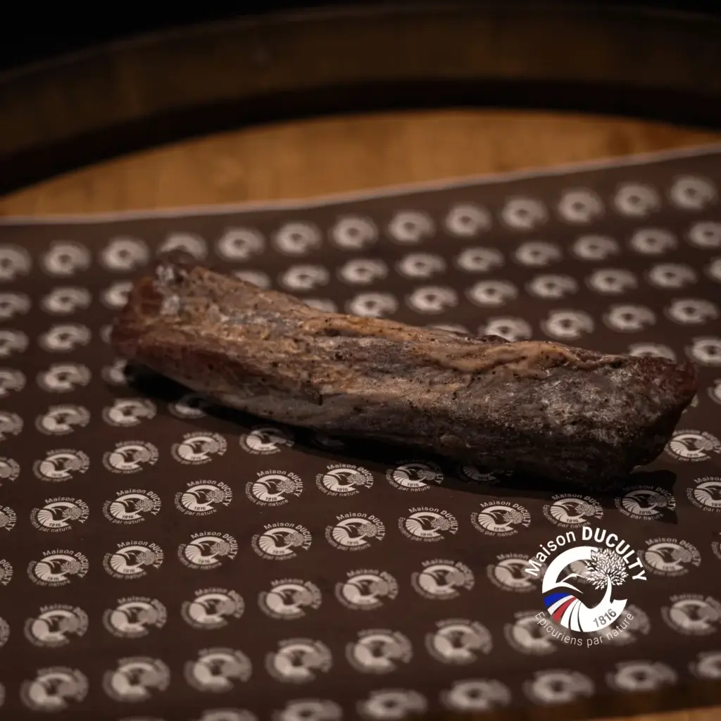 Filet Mignon Séché Maison DUCULTY, charcuterie artisanale de porc affinée, prêt à trancher