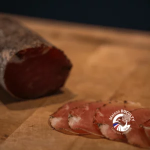 Cœur de filet Maison DUCULTY inspiration Lonzo, charcuterie de porc séchée tranchée, spécialité artisanale